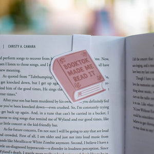 Booktok Made Me Read It - Magnetic Bookmark by Still Magnolia, Southern home decor detail photo 2