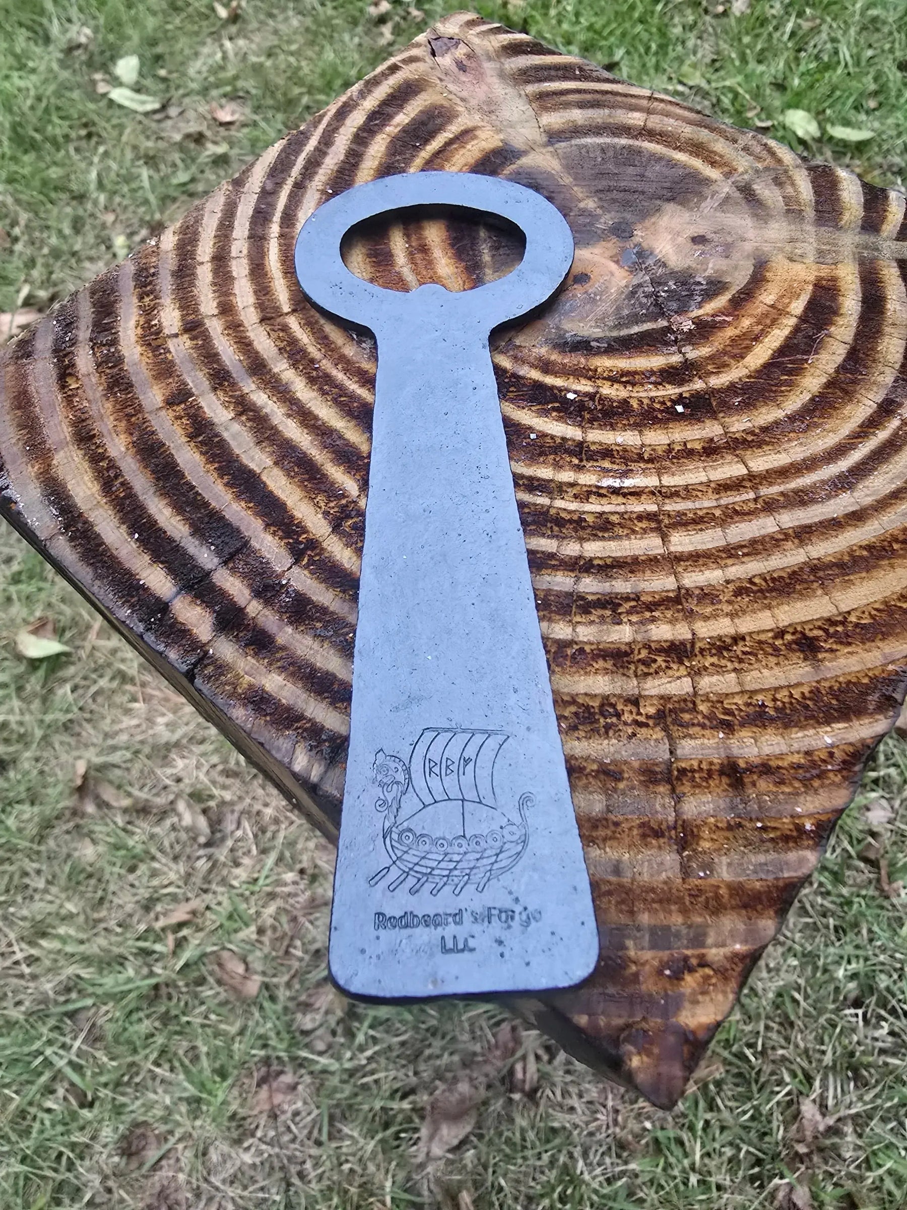 Bottle Opener by Redbeard's Forge LLC, bottle openers detail photo 3