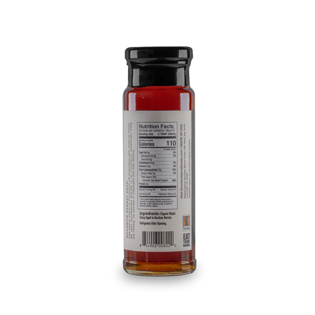 Bourbon Barrel Aged Maple Syrup by Bourbon Barrel Foods, Southern food gift detail photo 3