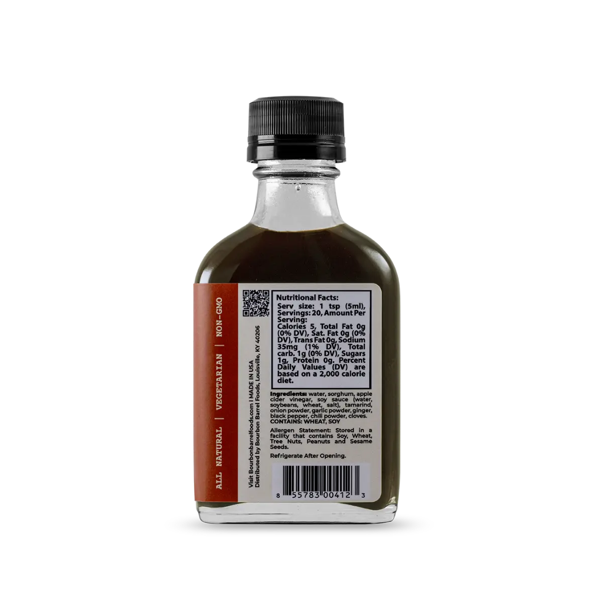 Bourbon Barrel Aged Worcestershire Sauce by Bourbon Barrel Foods, Southern food gift detail photo 3