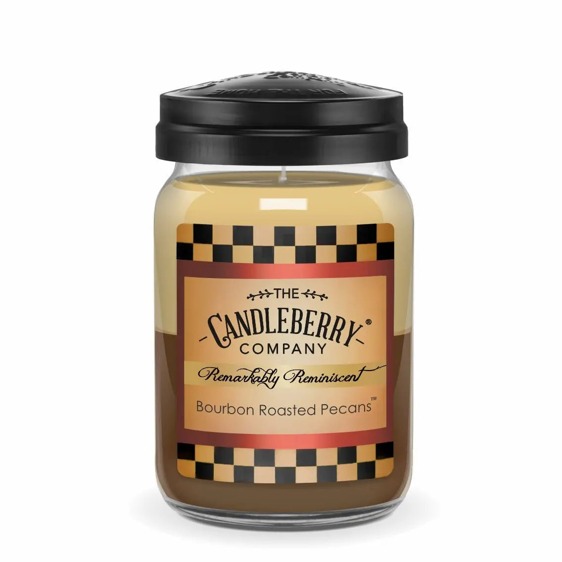 Bourbon Roasted Pecans™, Large Jar Candle (Collective) The Candleberry® Candle Company