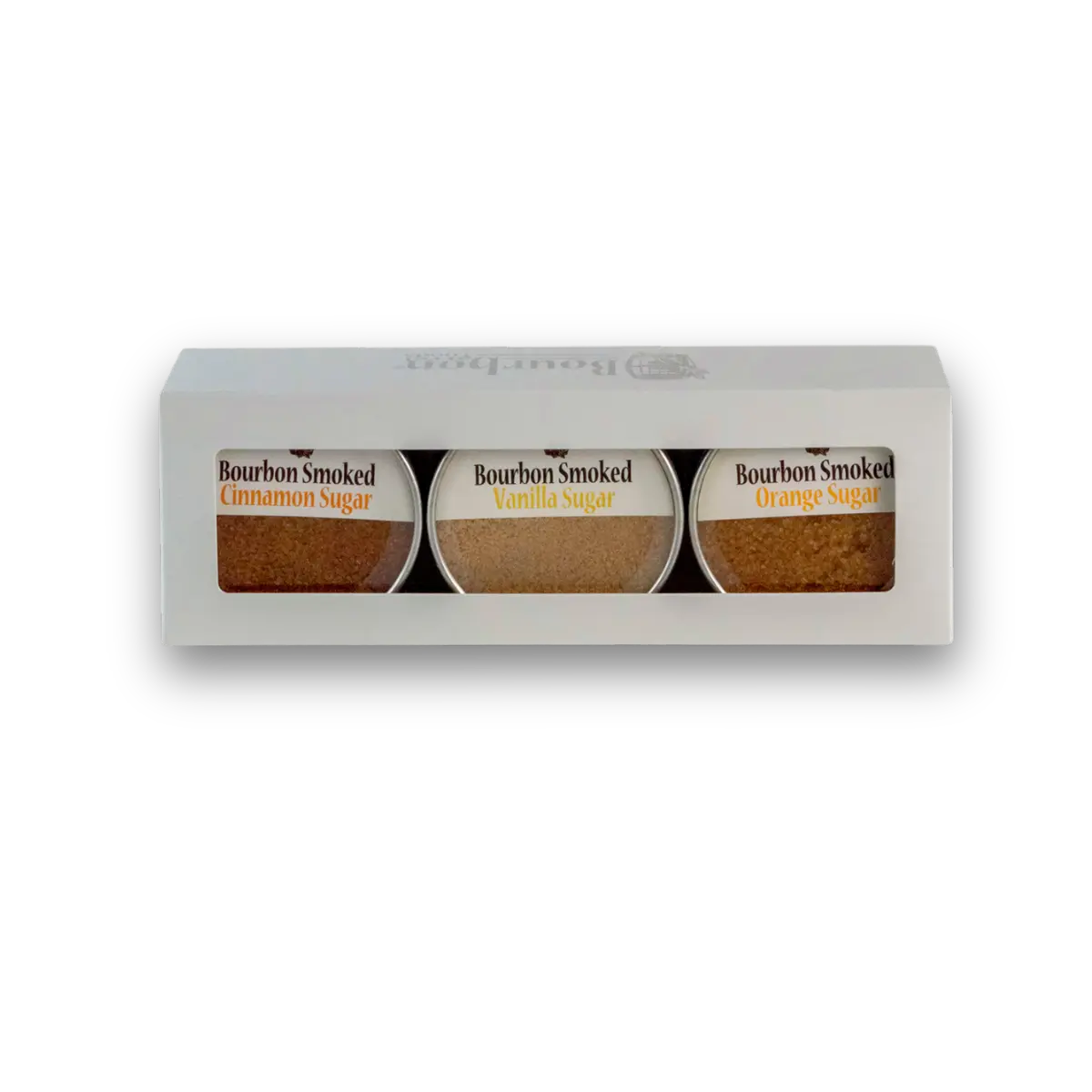 Bourbon Smoked Sugars Trio - Orange, Vanilla, Cinnamon by Bourbon Barrel Foods, sugar & sweeteners detail photo 6