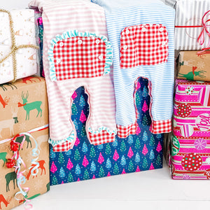Boys Cookies For Santa Romper by Seven Lantern Lane, Southern lifestyle apparel detail photo 14