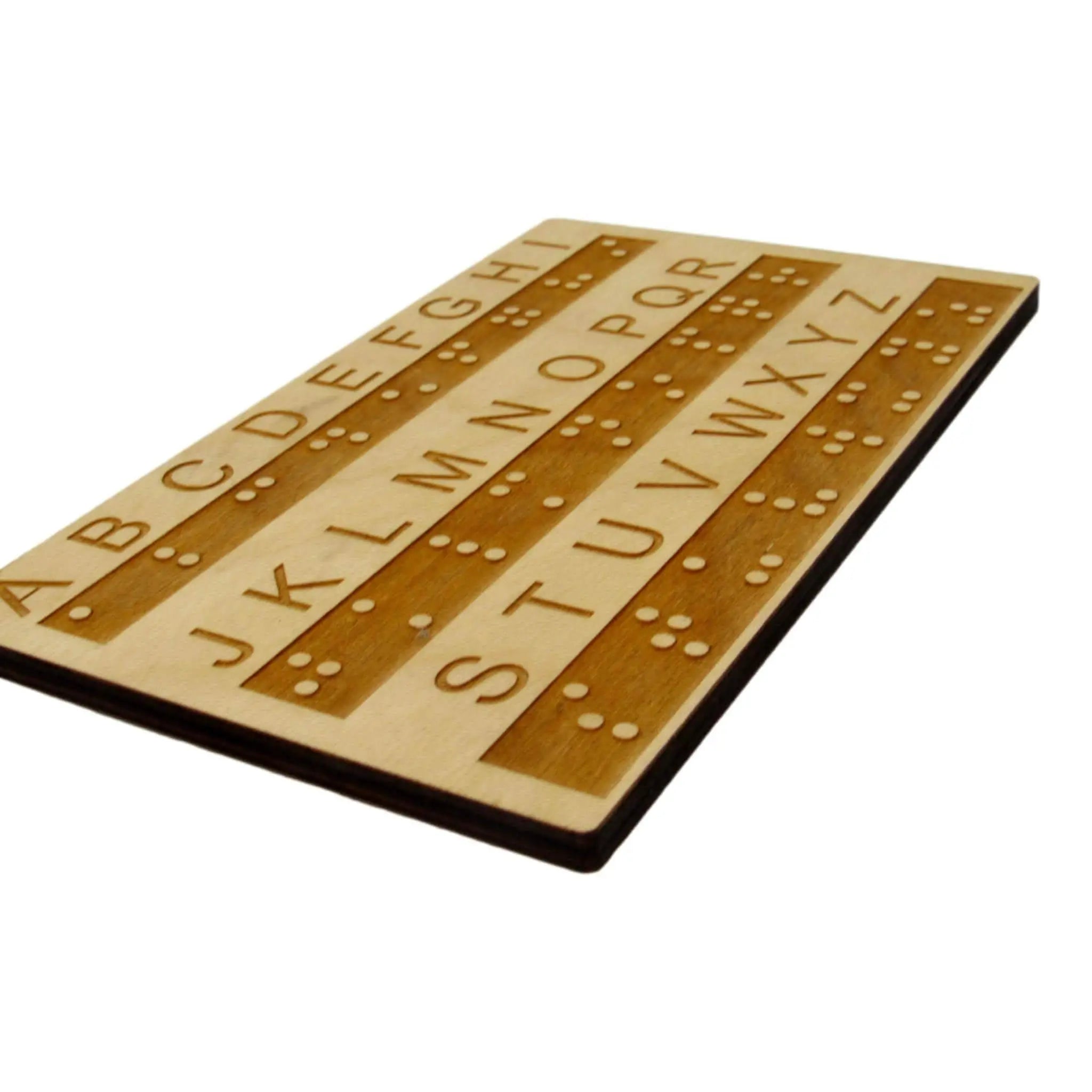 Braille Alphabet Board, Tactile Raised Dots, Made in the USA Creative Escape Rooms