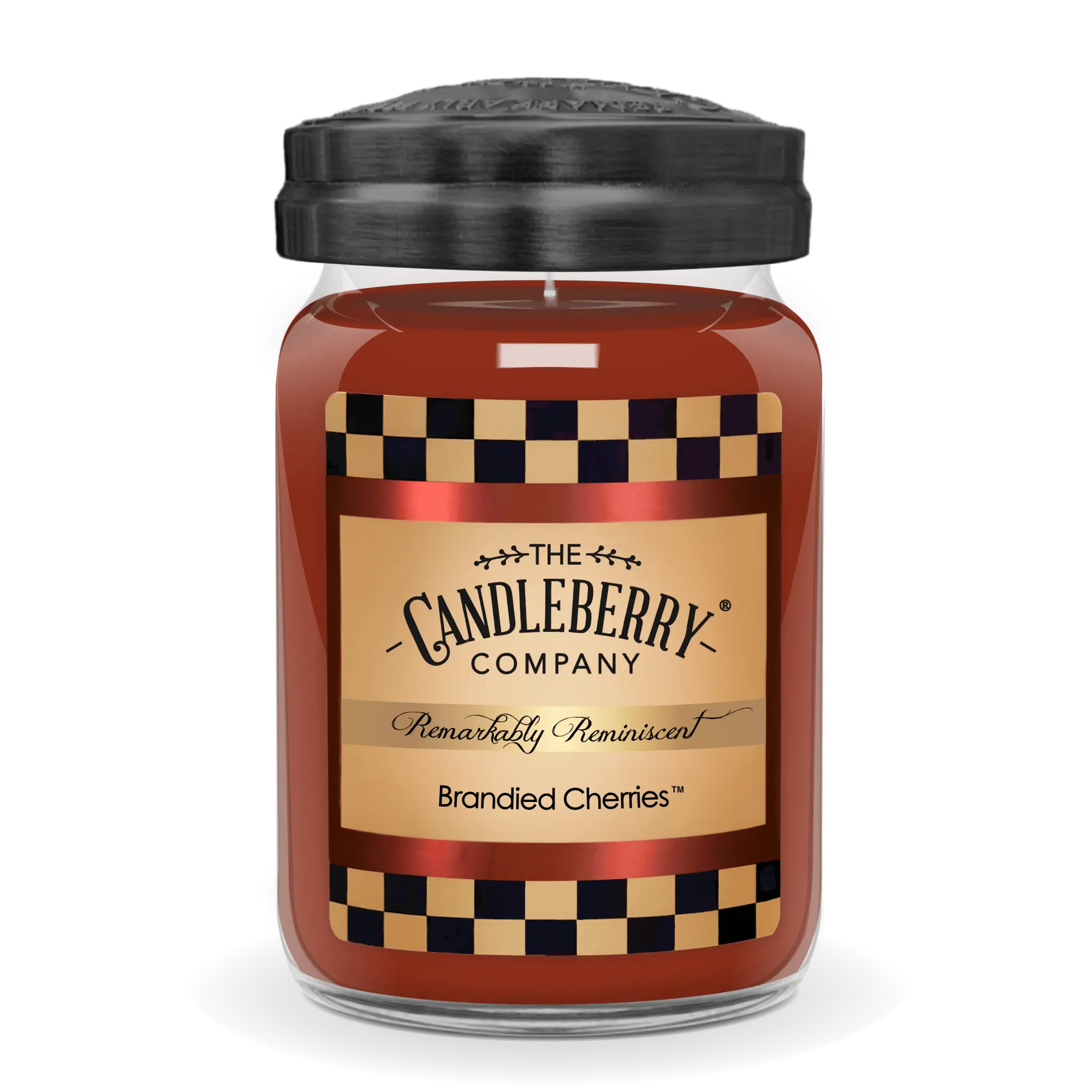 Brandied Cherries™, Large Jar Candle (Collective) The Candleberry® Candle Company