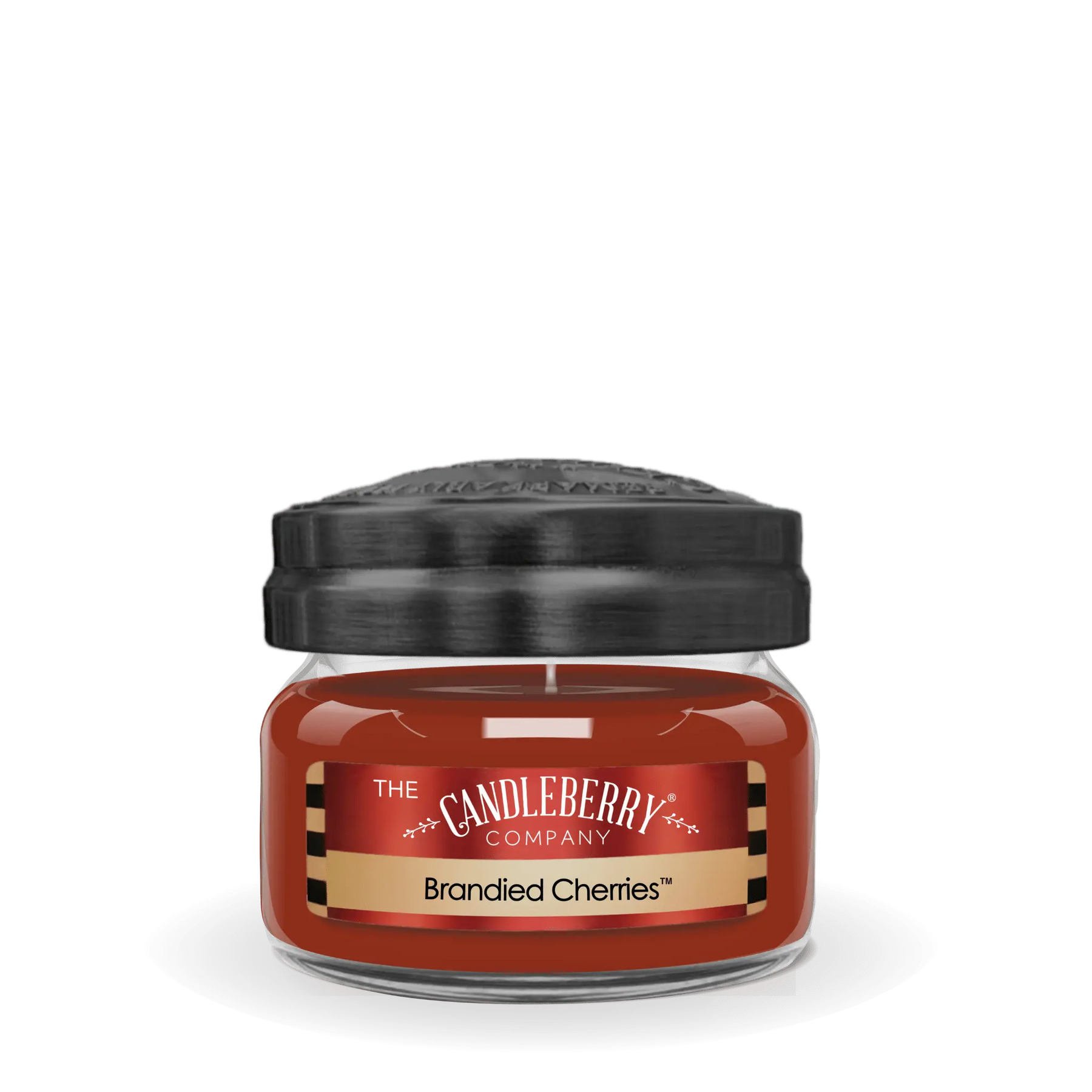 Brandied Cherries™, Small Jar Candle (Collective) by The Candleberry® Candle Company, scented candle main product photo
