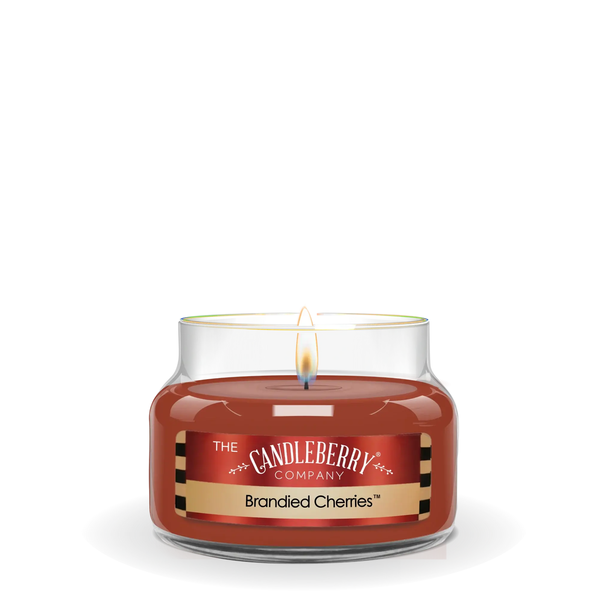 Brandied Cherries™, Small Jar Candle (Collective) The Candleberry® Candle Company