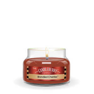 Brandied Cherries™, Small Jar Candle (Collective) by The Candleberry® Candle Company, scented candle detail photo 2