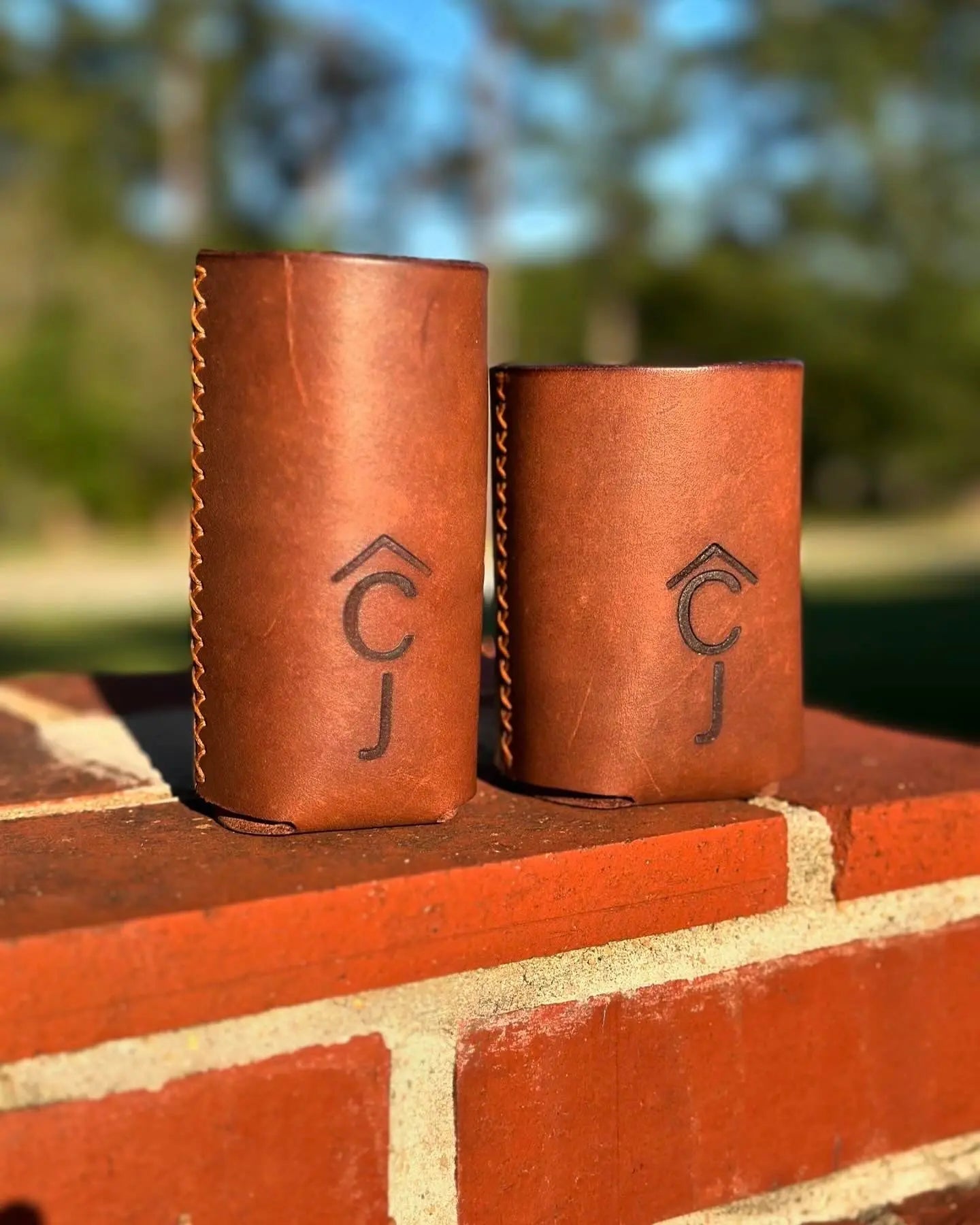 Branding service by Kw Leatherworks, product customization detail photo 4