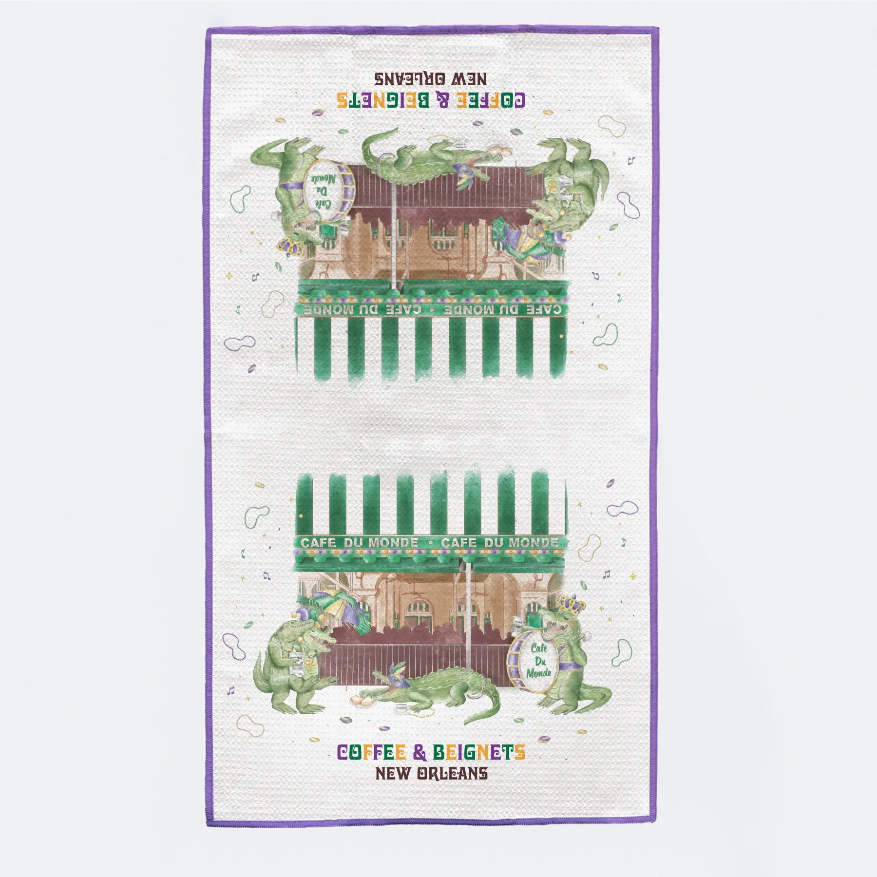 Breakfast with the Gators Kitchen Towel Nola Tawk