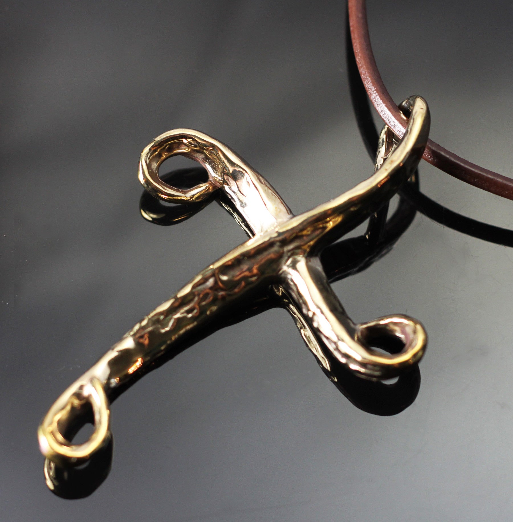 Bronze Mermaid Cross-BRP1044