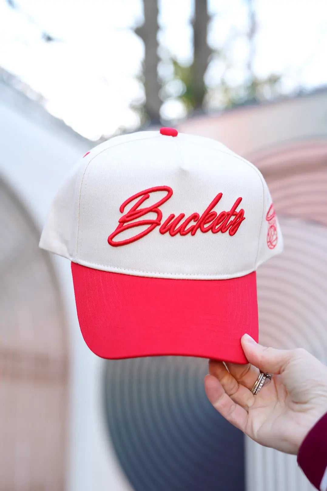 Buckets - Vintage Trucker Hat by KenzKustomz, Southern lifestyle apparel main product photo