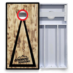 Burnt Triangle Cornhole Boards - All Weather Series