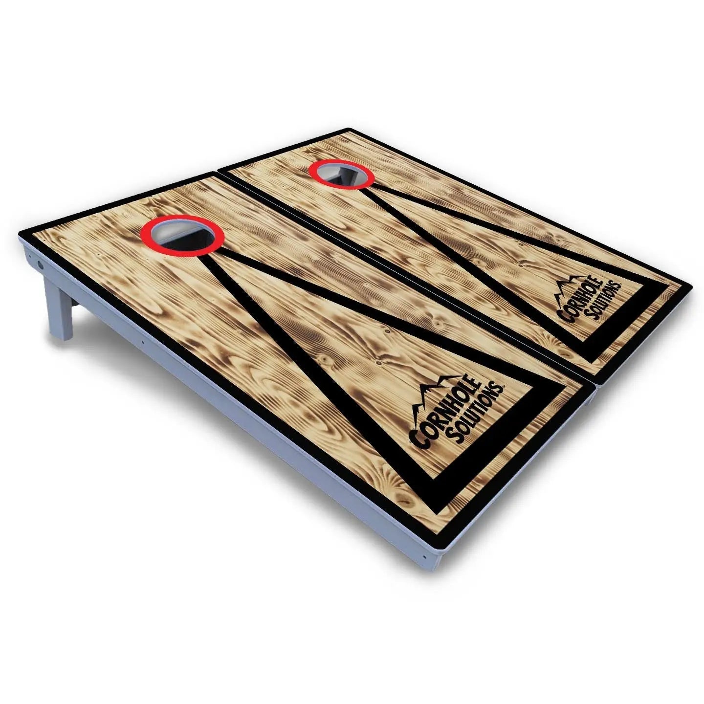 Burnt Triangle Cornhole Boards - All Weather Series