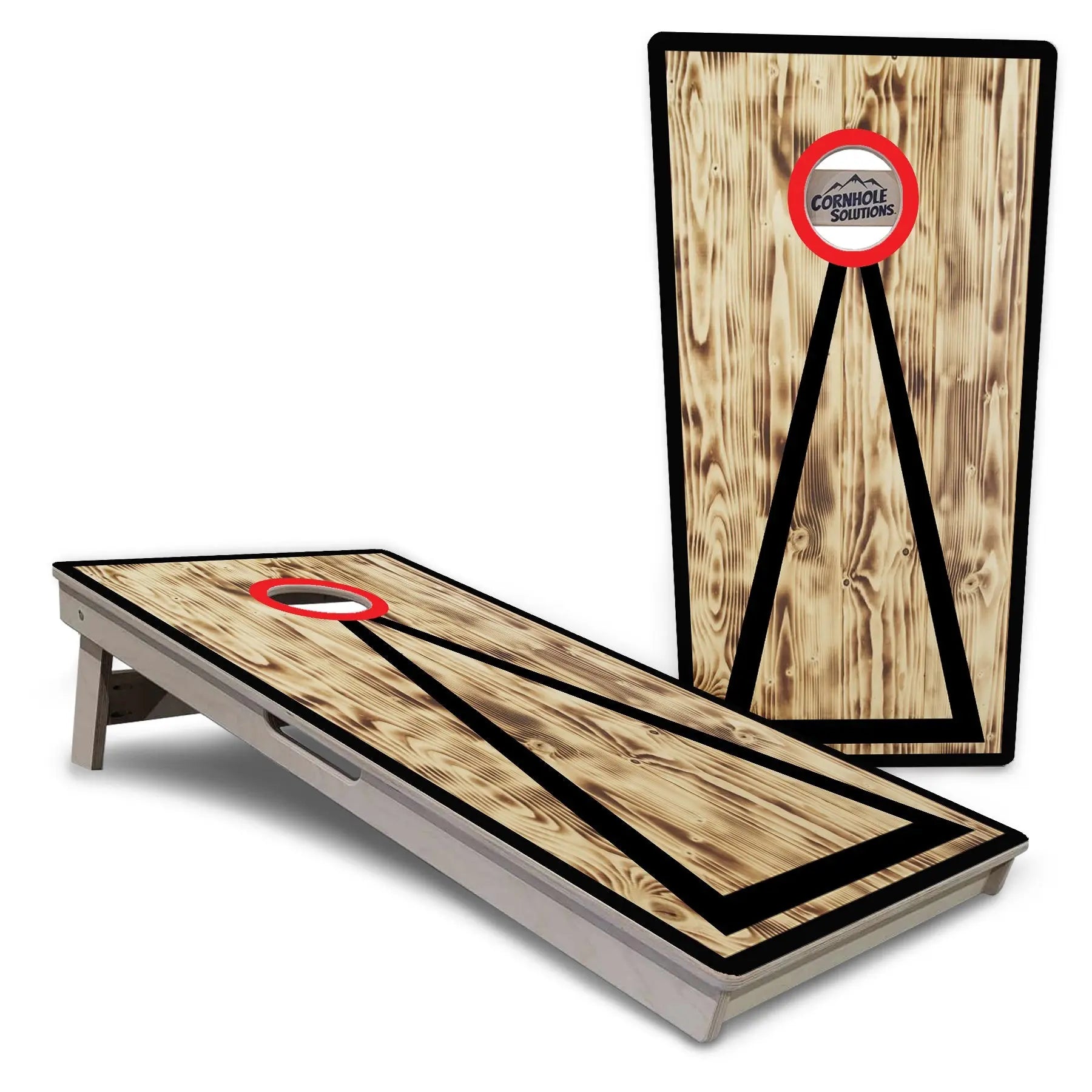 Burnt Triangle Cornhole Boards - Professional Tournament Series Cornhole Solutions