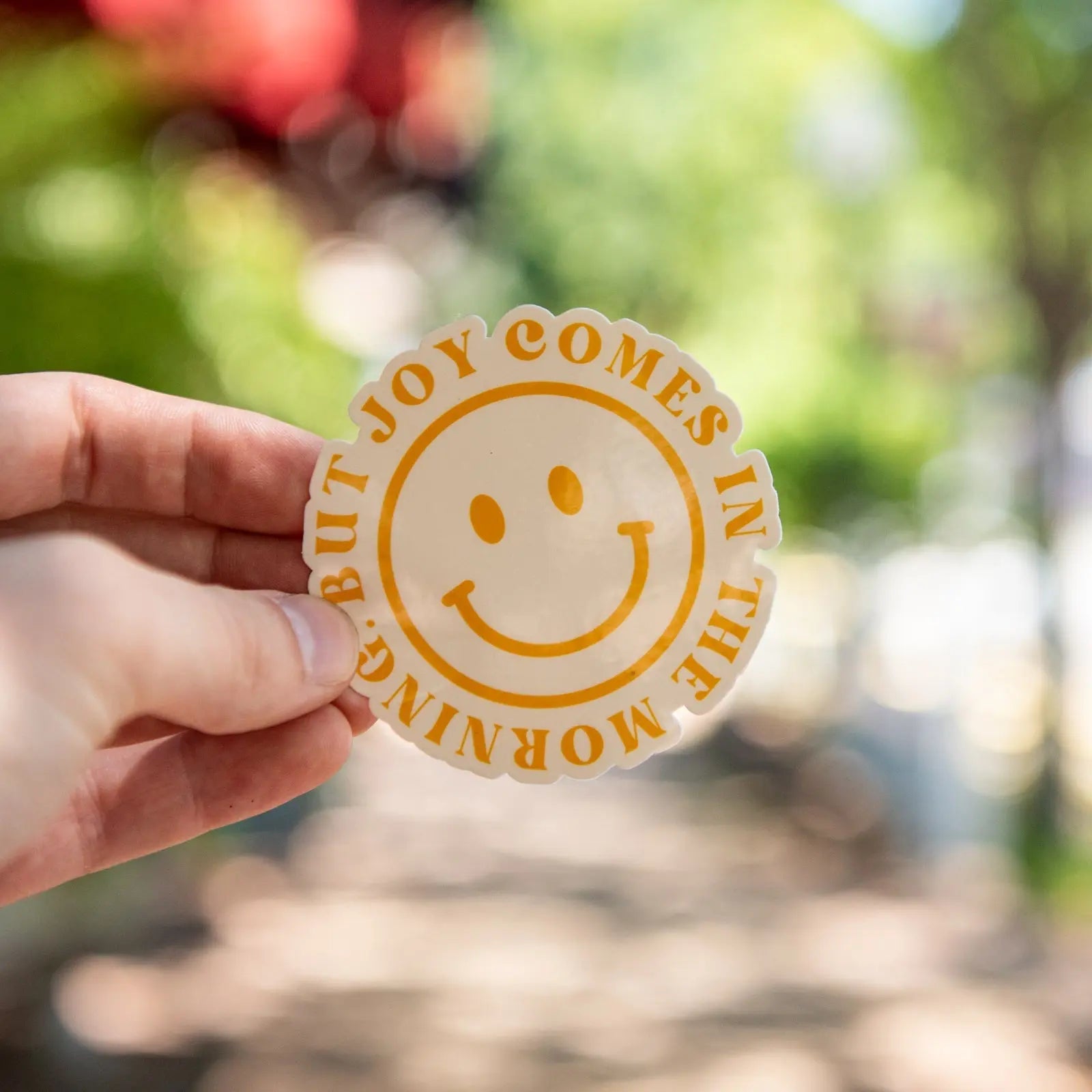 But Joy Comes In The Morning - Sticker Still Magnolia
