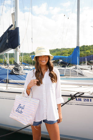 Cabana Clear Coat Tote