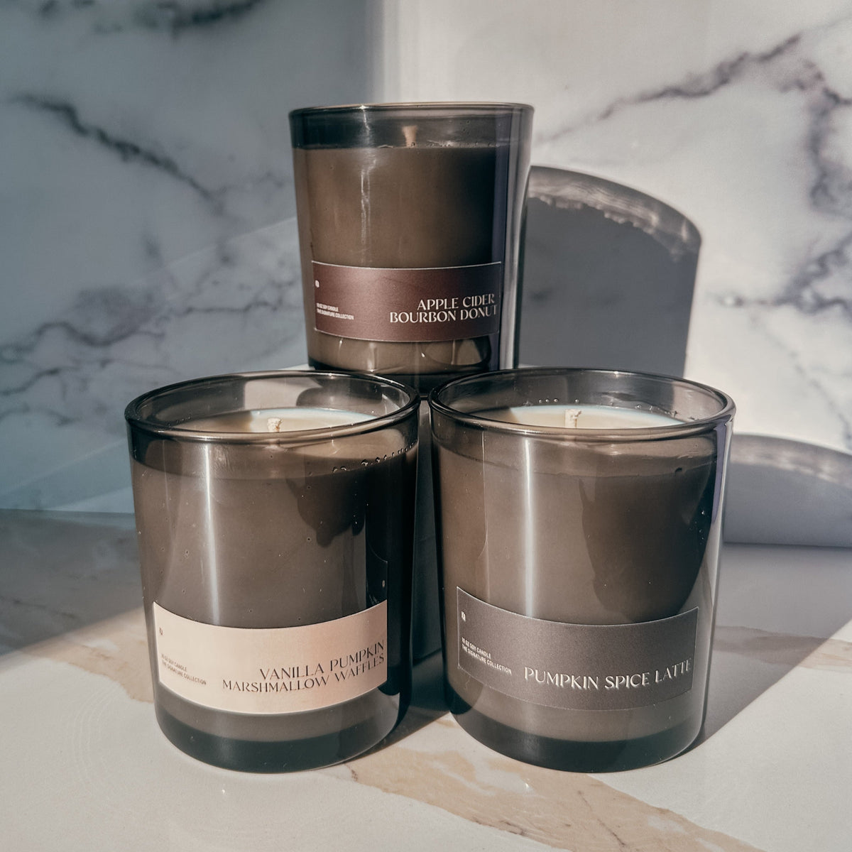 Pumpkin Spiced Latte Soy Candle by Pretty Honest Candles – view 2