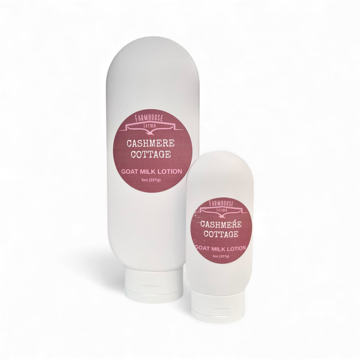 Cashmere Cottage goat milk lotion by Farmhouse Lather