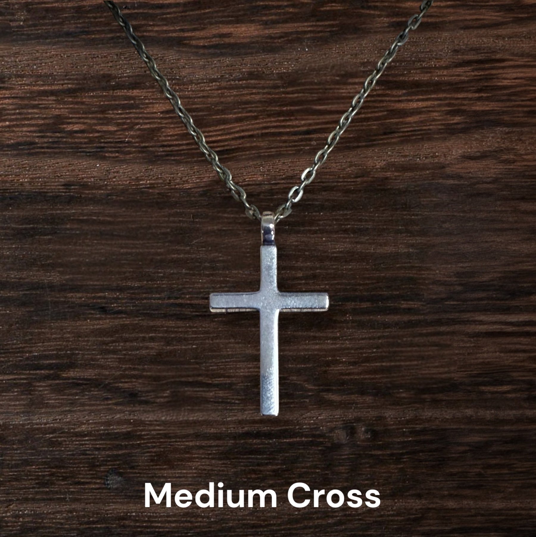 FAITH Classic Cross Necklace - Bronze by Forged By Fire — view 6 of 8