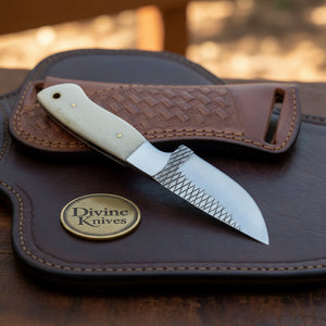 Bone Western Rasp Cowboy Knife with Rasp product detail, view 3