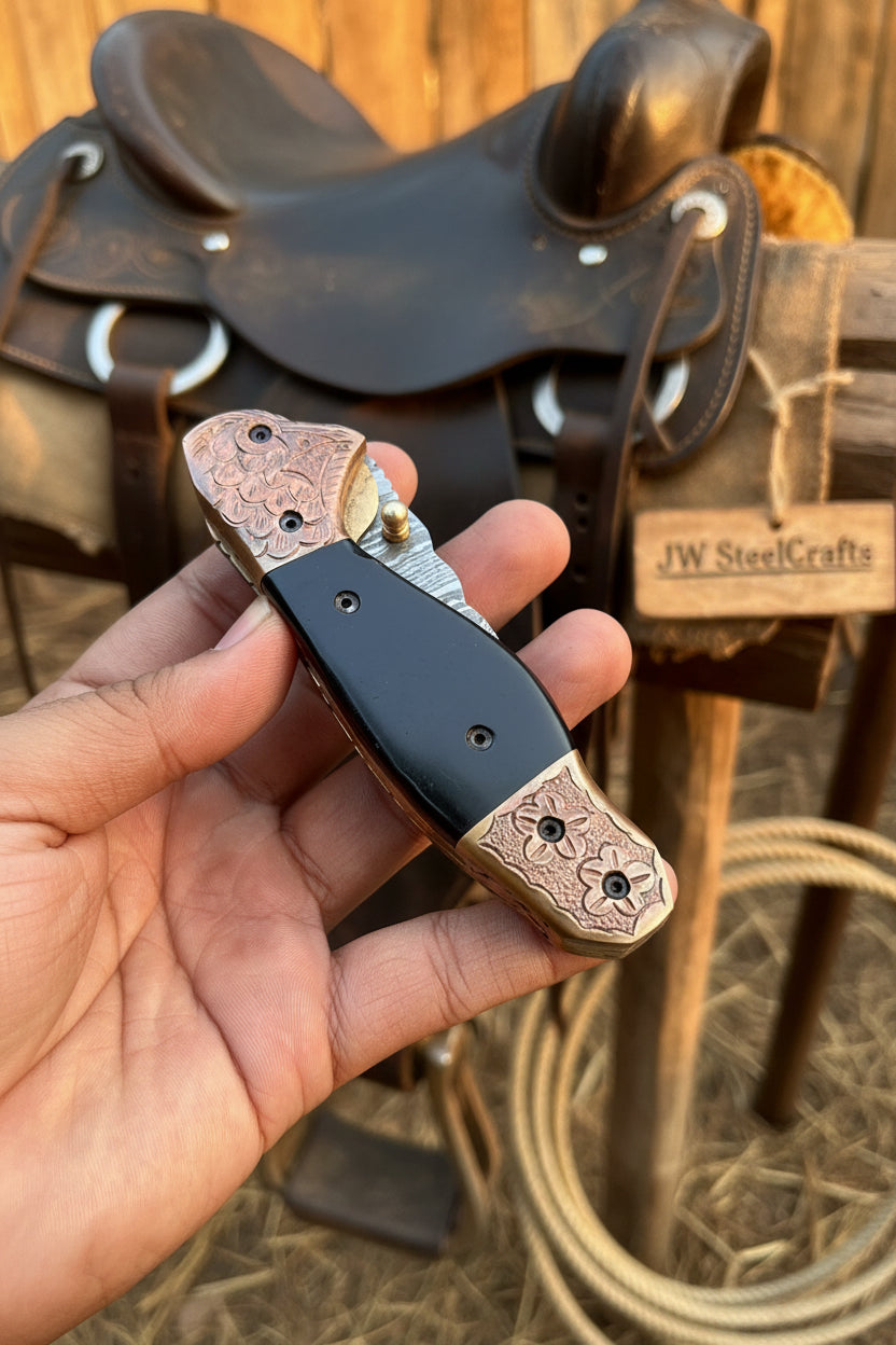 Duskhorn Damascus Folder product detail, view 6