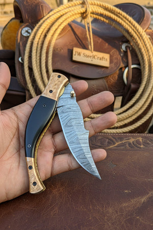 Hidewood Skinner Folder Knife product detail, view 6