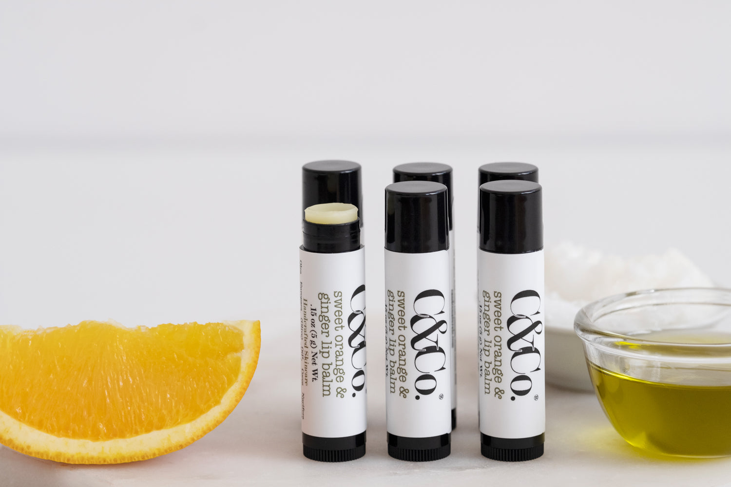 Sweet Orange & Ginger Lip Balm