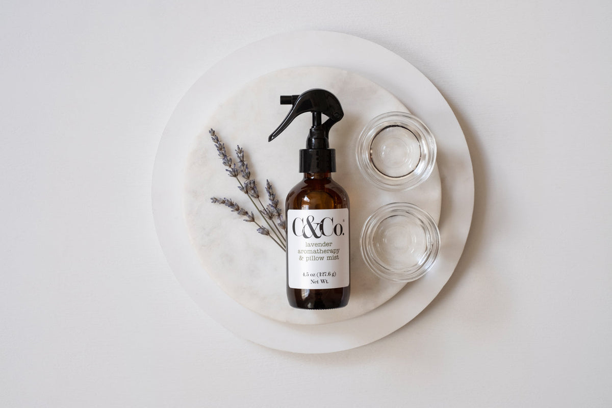 Lavender Aromatherapy & Pillow Mist detail view by C&Co.® Handcrafted Skincare