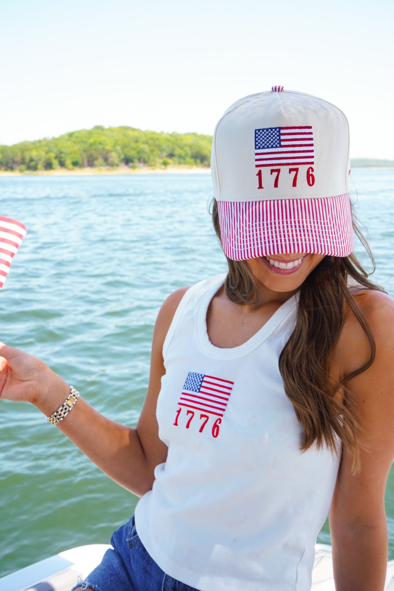 1776 American Flag Hat