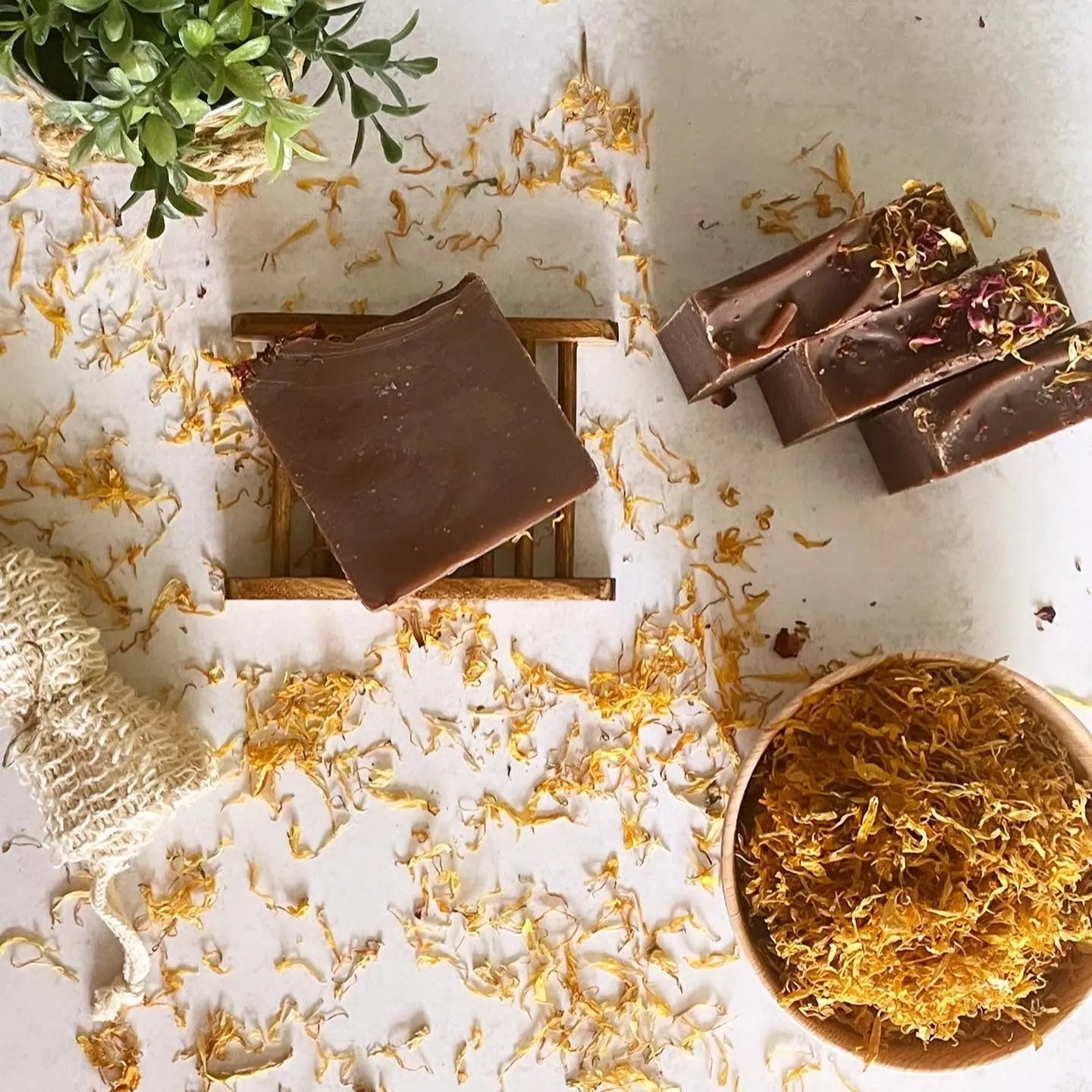 Cocoa Cashmere Handcrafted Soap by Lustful Bath, LLC, natural skincare main product photo