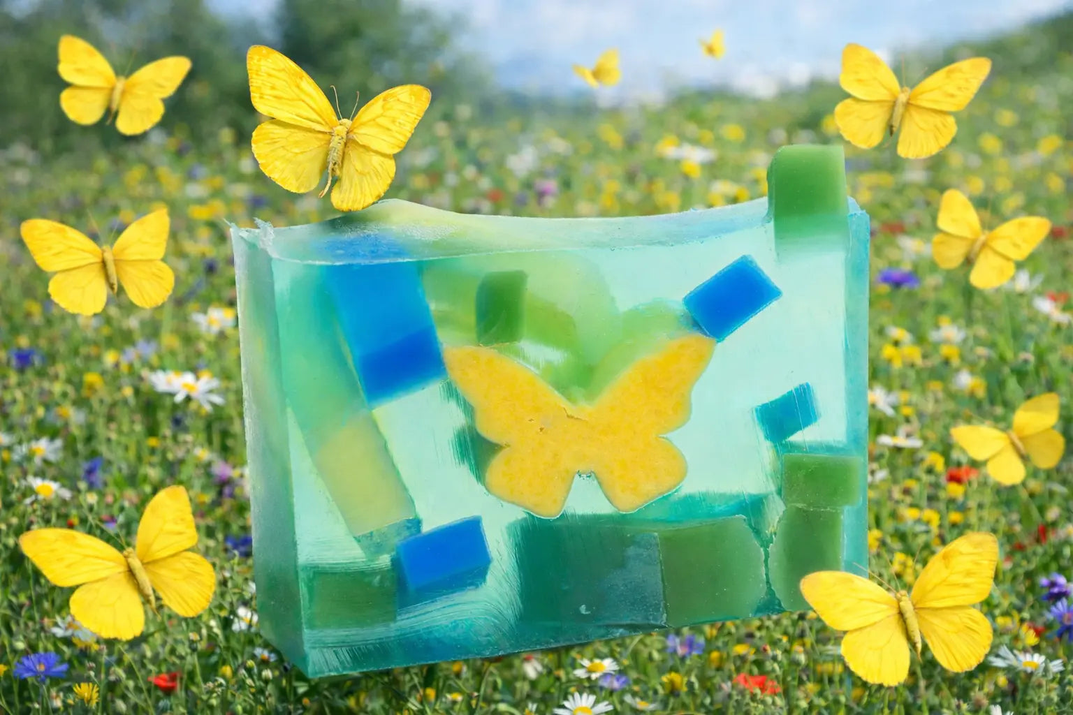 Coconut Lime Verbena Soap Slice 5.5 Oz. by Essential Journeys, natural skincare detail photo 3