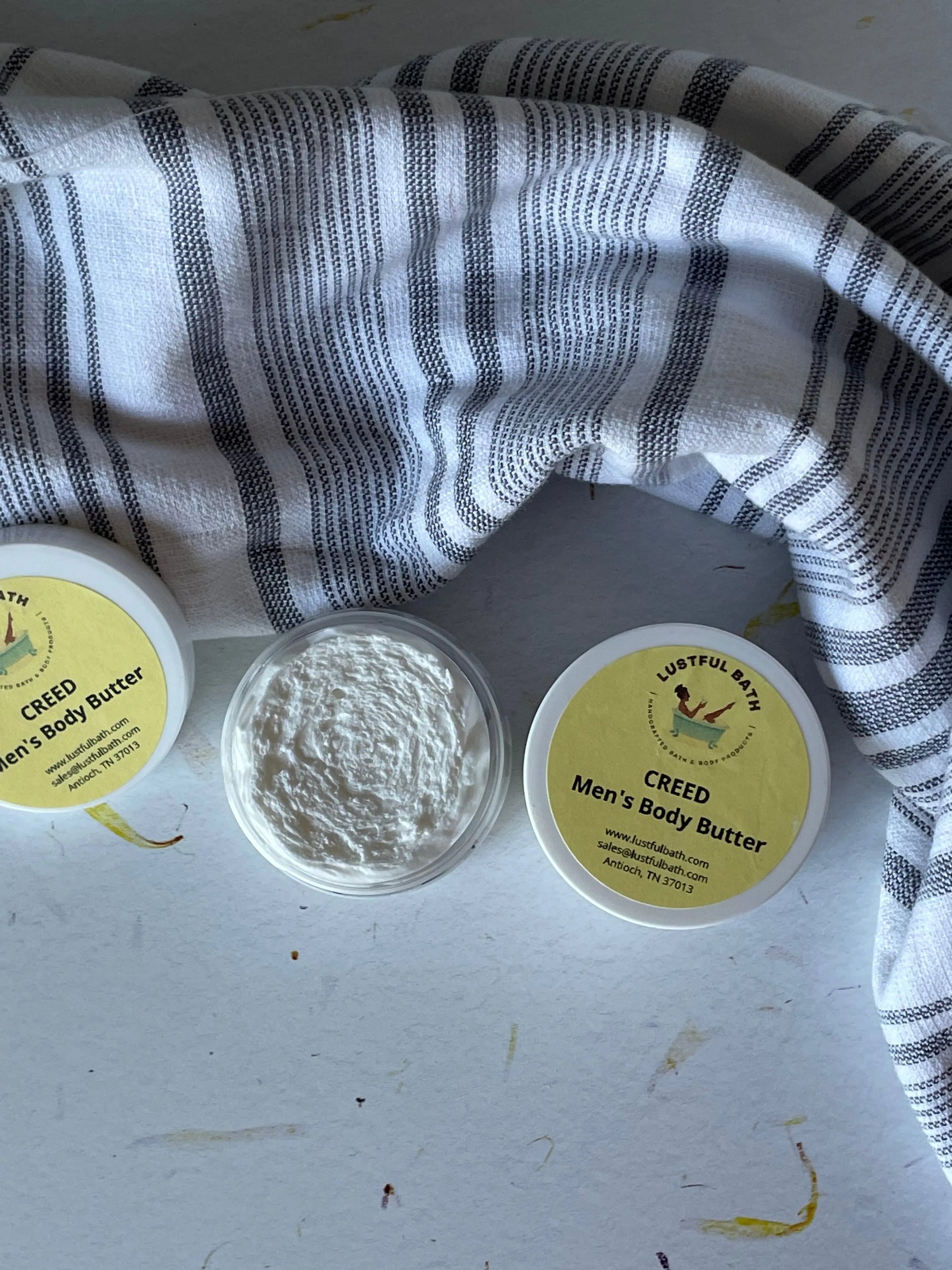 Creed Men'S Body Butter by Lustful Bath, LLC, natural skincare detail photo 2