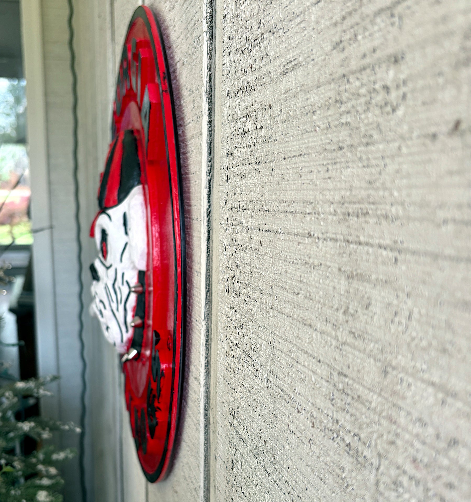 OG Georgia Bulldogs 3D Wall Sign with Steel Spiked Collar