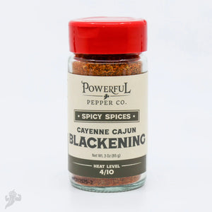 Cajun Blackening Seasoning by Powerful Pepper Company, Southern food gift main product photo