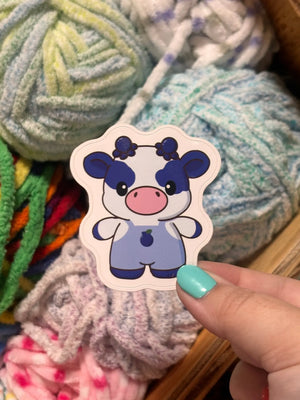 Callie the Cow by Klassy Krafts, sticker or decal detail photo 4