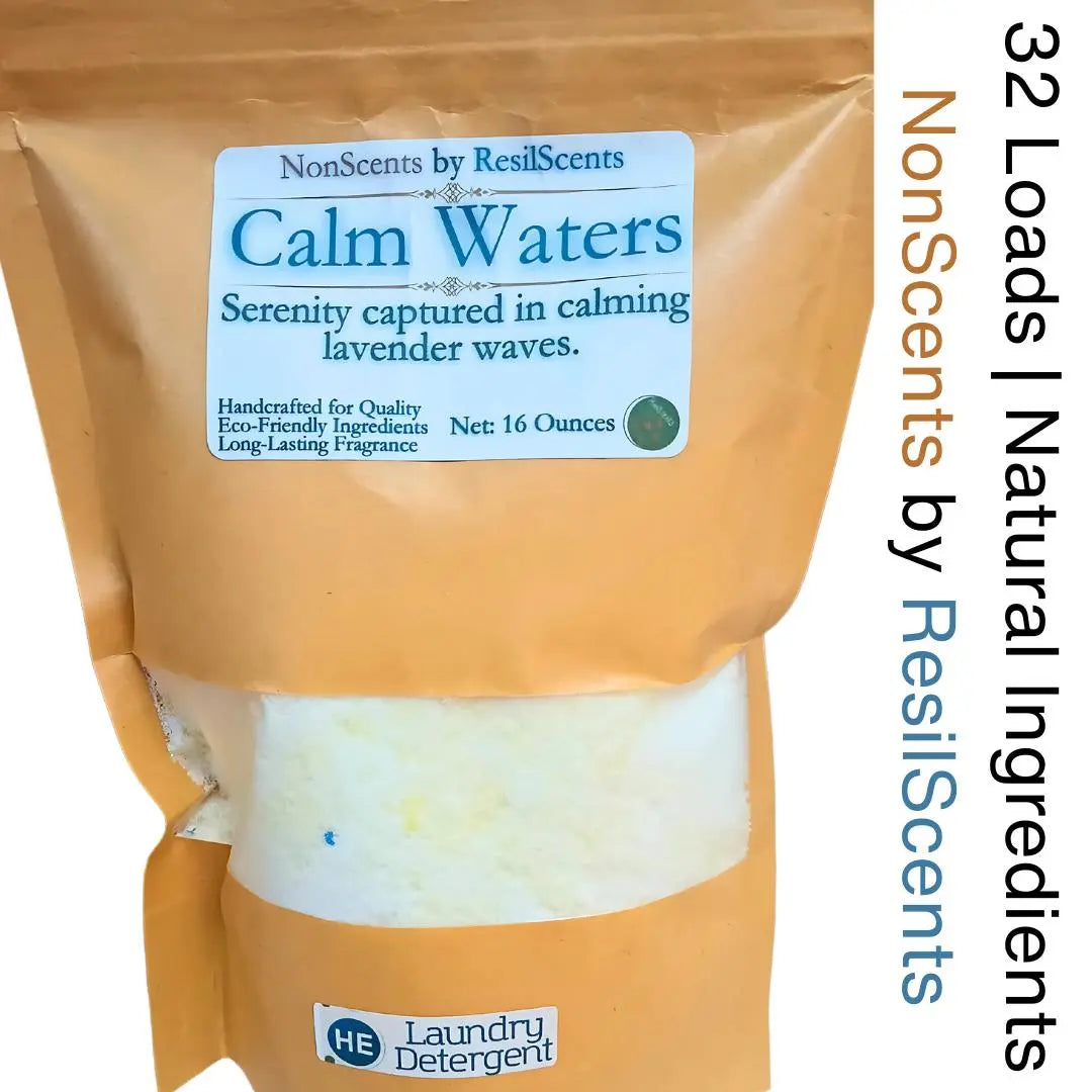 Calm Waters™ Laundry Detergent | Lavender Clean – ResilScents™ by ResilScents, scented candle main product photo