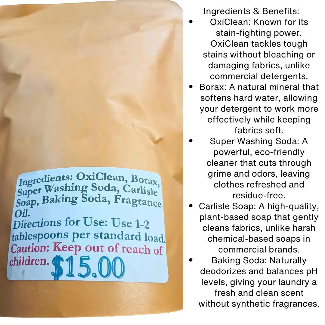 Calm Waters™ Laundry Detergent | Lavender Clean – ResilScents™ by ResilScents, scented candle detail photo 2