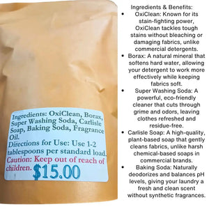 Calm Waters™ Laundry Detergent | Lavender Clean – ResilScents™ by ResilScents, scented candle detail photo 2