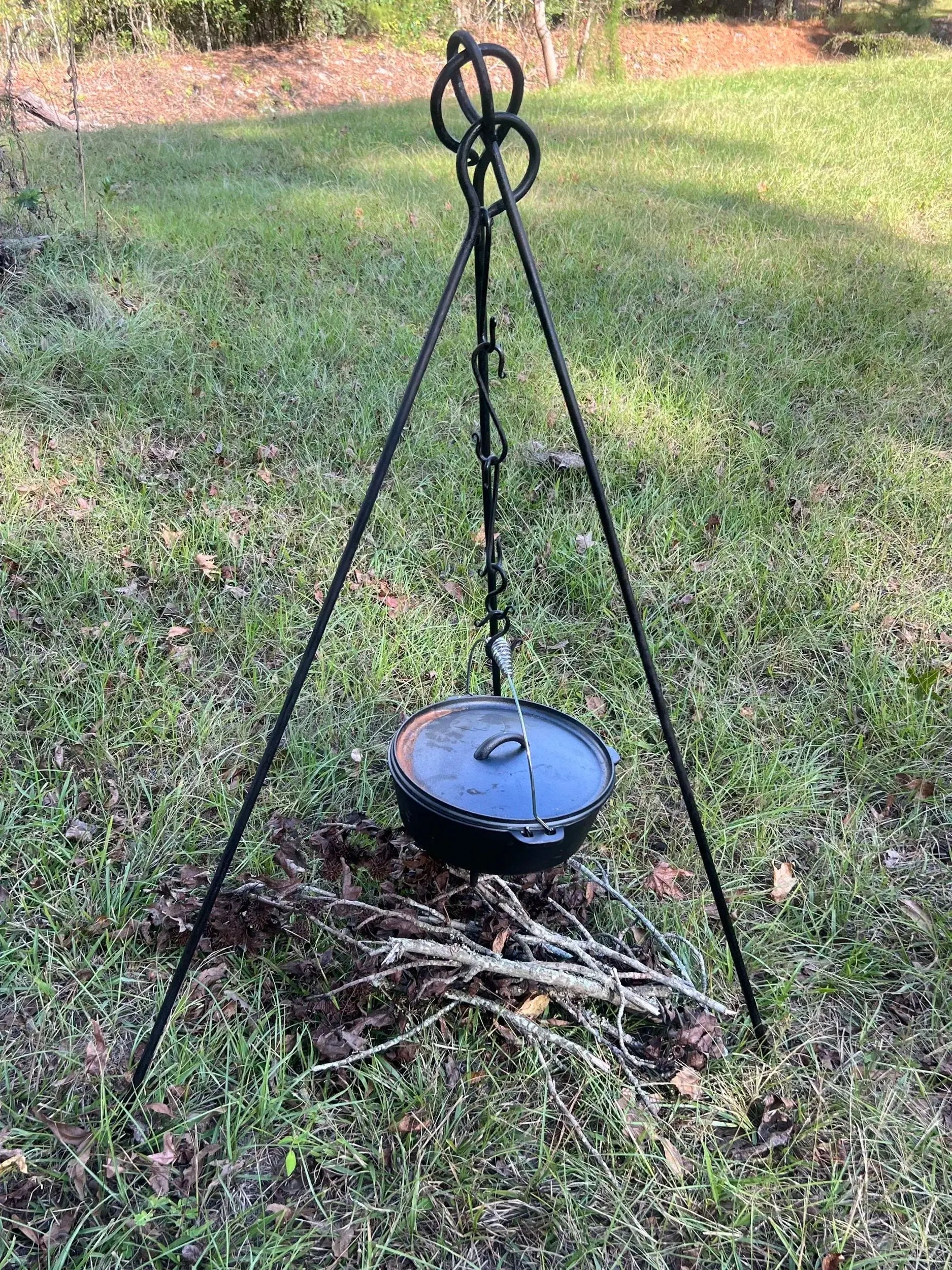 Camp Cooking Tripod Redbeard's Forge LLC