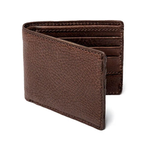 Campaign Leather Bifold Wallet by Mission Mercantile Leather Goods, handmade leather goods detail photo 7