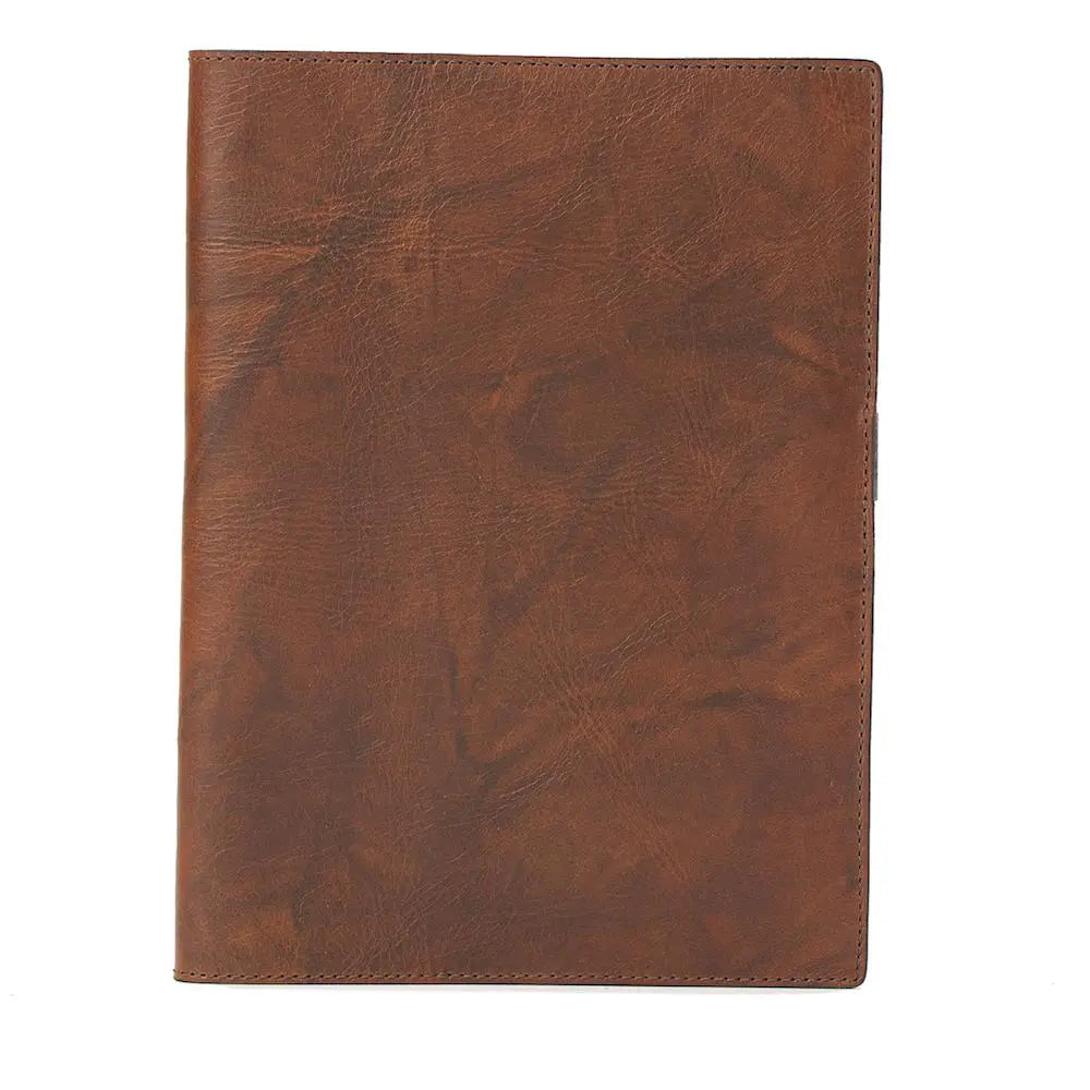 Campaign Leather Journal Cover by Mission Mercantile Leather Goods, paper gift detail photo 2