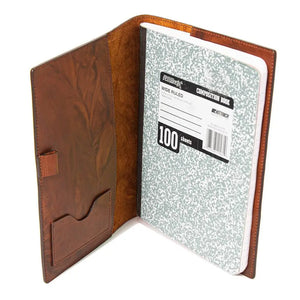 Campaign Leather Journal Cover by Mission Mercantile Leather Goods, paper gift detail photo 5