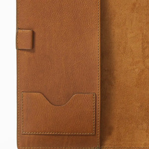 Campaign Leather Journal Cover by Mission Mercantile Leather Goods, paper gift detail photo 14