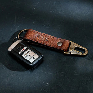 Campaign Leather Key Keeper by Mission Mercantile Leather Goods, handmade leather goods main product photo