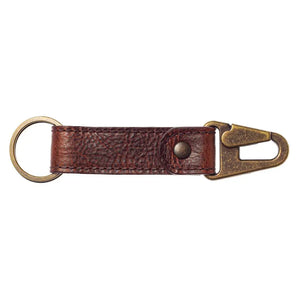 Campaign Leather Key Keeper by Mission Mercantile Leather Goods, handmade leather goods detail photo 5