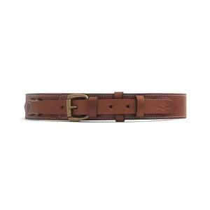Campaign Leather Ranger Belt by Mission Mercantile Leather Goods, handmade leather goods detail photo 4
