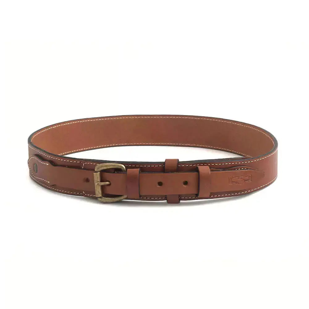 Campaign Leather Ranger Belt by Mission Mercantile Leather Goods, handmade leather goods detail photo 18