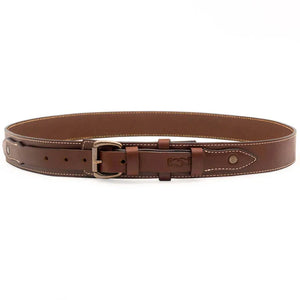 Campaign Leather Ranger Belt by Mission Mercantile Leather Goods, handmade leather goods detail photo 28