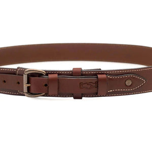 Campaign Leather Ranger Belt by Mission Mercantile Leather Goods, handmade leather goods detail photo 34